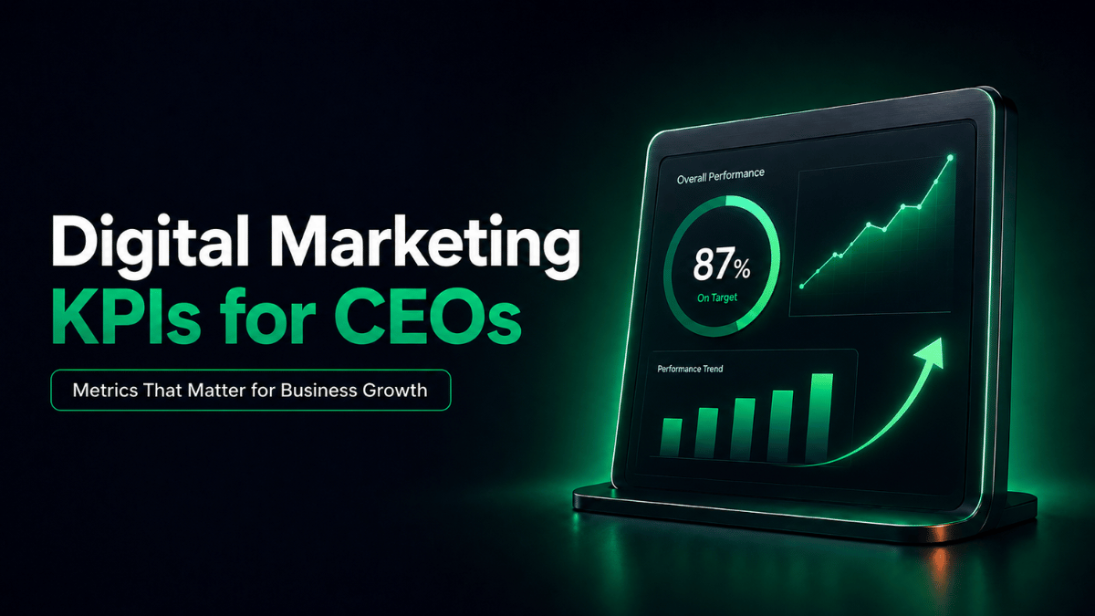 View Digital Marketing KPIs for CEOs in 2026
