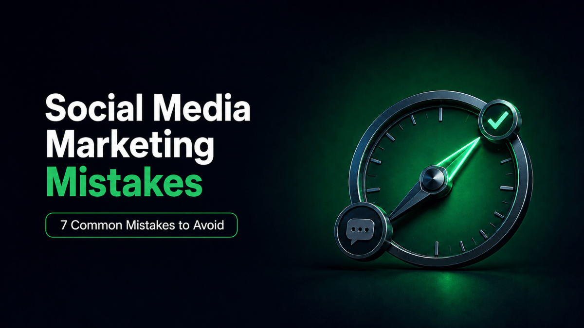 View 7 Common Social Media Marketing Mistakes Businesses Should Avoid