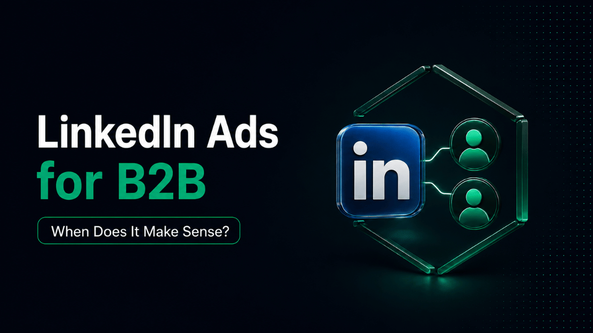 View Pros and Cons of LinkedIn Ads for B2B Businesses: When Does It Make Sense?