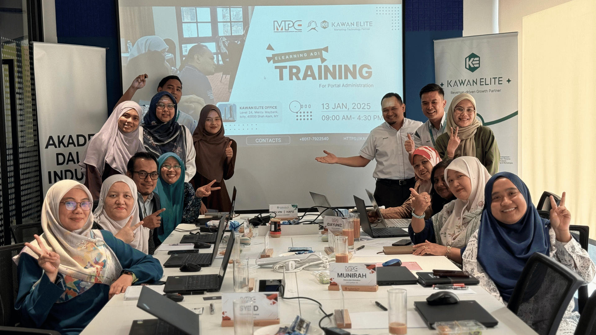 View Kawan Elite Conducts eLearning Systems Handover Training for MPC Team